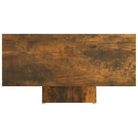 vidaXL Couchtisch R&auml;uchereiche 85x55x31 cm Holzwerkstoff