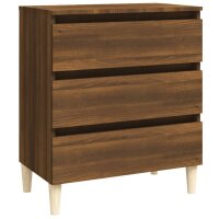 vidaXL Sideboard Braun Eiche-Optik 60x35x69 cm Holzwerkstoff