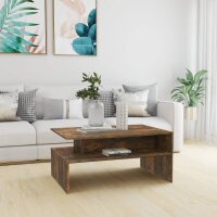 vidaXL Couchtisch R&auml;uchereiche 90x60x42,5 cm Holzwerkstoff