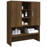 vidaXL Waschmaschinenschrank Braun Eichen-Optik 70,5x25,5x90 cm