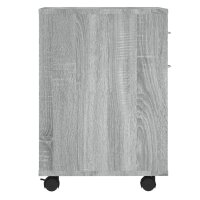 vidaXL Rollschrank Grau Sonoma 45x38x54 cm Holzwerkstoff