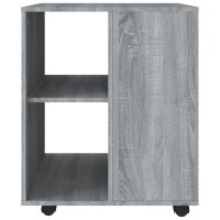 vidaXL Rollschrank Grau Sonoma 60x53x72 cm Holzwerkstoff