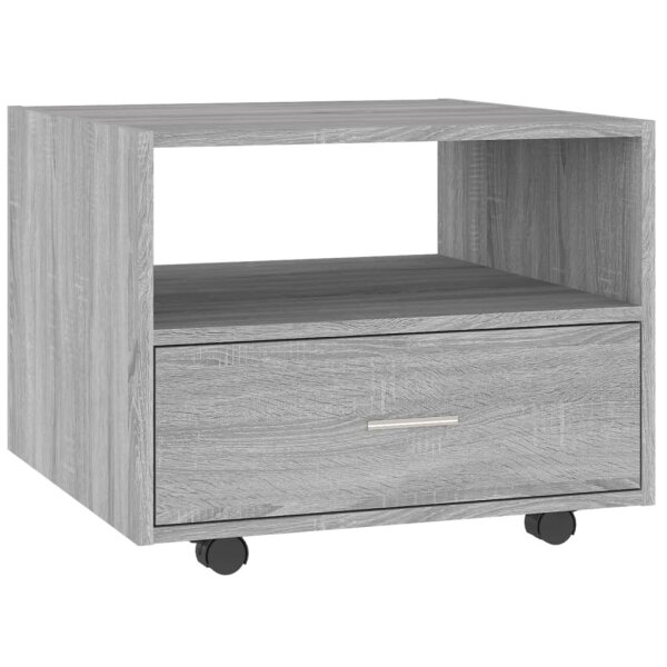 vidaXL Couchtisch Grau Sonoma 55x55x40 cm Holzwerkstoff