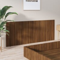 vidaXL Kopfteil Braun Eichen-Optik 200x1,5x80 cm Holzwerkstoff