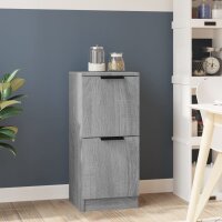 vidaXL Sideboard Grau Sonoma 30x30x70 cm Holzwerkstoff