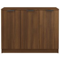 vidaXL Sideboard Braun Eichen-Optik 90,5x30x70 cm Holzwerkstoff