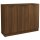 vidaXL Sideboard Braun Eichen-Optik 90,5x30x70 cm Holzwerkstoff