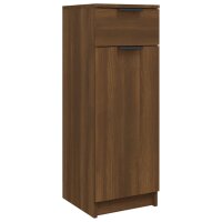 vidaXL Badezimmerschrank Braun Eiche 32x34x90 cm...