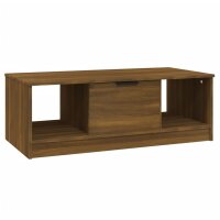 vidaXL Couchtisch Braun Eichen-Optik 102x50x36 cm...