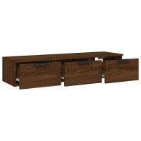 vidaXL Wandschrank Braun Eichen-Optik 102x30x20 cm Holzwerkstoff