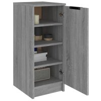 vidaXL Schuhschrank Grau Sonoma 30x35x70 cm Holzwerkstoff