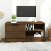 vidaXL TV-Schrank Braun Ereiche 80x35x36,5 cm Holzwerkstoff