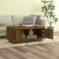 vidaXL Couchtisch R&auml;uchereiche 102x50x45 cm Holzwerkstoff