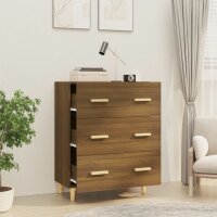 vidaXL Sideboard Braun Eichen-Optik 70x34x90 cm Holzwerkstoff