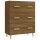vidaXL Sideboard Braun Eichen-Optik 70x34x90 cm Holzwerkstoff