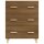 vidaXL Sideboard Braun Eichen-Optik 70x34x90 cm Holzwerkstoff