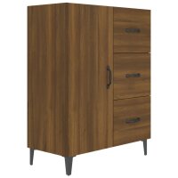 vidaXL Sideboard Braun Eichen-Optik 69,5x34x90 cm Holzwerkstoff