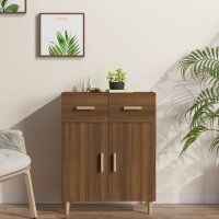 vidaXL Sideboard Braun Eichen-Optik 69,5x34x89 cm Holzwerkstoff