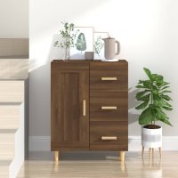 vidaXL Sideboard Braun Eichen-Optik 69,5x34x90 cm...