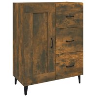 vidaXL Sideboard Räuchereiche 69,5x34x90 cm...