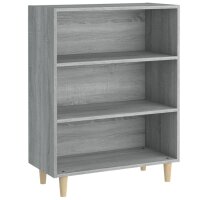 vidaXL Sideboard Grau Sonoma 69,5x32,5x90 cm Holzwerkstoff