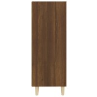 vidaXL Sideboard Braun Eichen-Optik 69,5x32,5x90 cm Holzwerkstoff