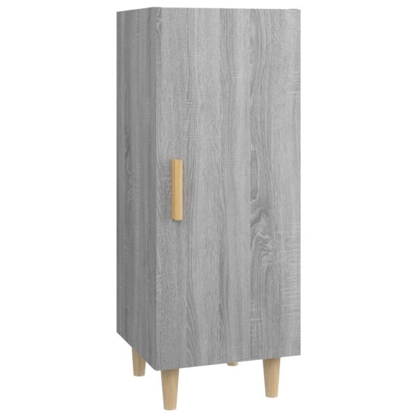 vidaXL Sideboard Grau Sonoma 34,5x34x90 cm Holzwerkstoff