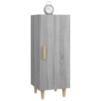 vidaXL Sideboard Grau Sonoma 34,5x34x90 cm Holzwerkstoff