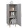 vidaXL Sideboard Grau Sonoma 34,5x34x90 cm Holzwerkstoff