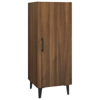 vidaXL Sideboard Braun Eichen-Optik 34,5x34x90 cm...