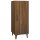 vidaXL Sideboard Braun Eichen-Optik 34,5x34x90 cm Holzwerkstoff