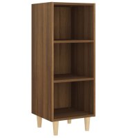 vidaXL Sideboard Braun Eichen-Optik 34,5x32,5x90 cm...