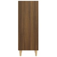 vidaXL Sideboard Braun Eichen-Optik 34,5x32,5x90 cm Holzwerkstoff