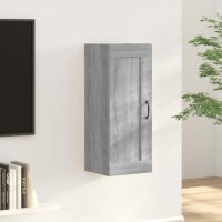 vidaXL Hängeschrank Grau Sonoma 35x34x90 cm...