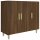 vidaXL Sideboard Braun Eichen-Optik 90x34x80 cm Holzwerkstoff