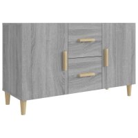 vidaXL Sideboard Grau Sonoma 100x36x60 cm Holzwerkstoff