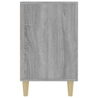 vidaXL Sideboard Grau Sonoma 100x36x60 cm Holzwerkstoff