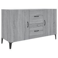 vidaXL Sideboard Grau Sonoma 100x36x60 cm Holzwerkstoff