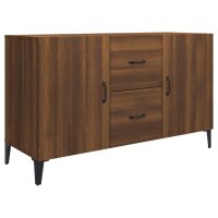 vidaXL Sideboard Braun Eichen-Optik 100x36x60 cm...