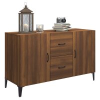 vidaXL Sideboard Braun Eichen-Optik 100x36x60 cm Holzwerkstoff