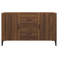 vidaXL Sideboard Braun Eichen-Optik 100x36x60 cm Holzwerkstoff