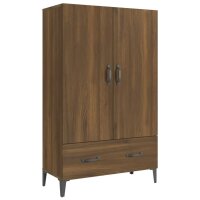 vidaXL Highboard Braun Eichen-Optik 70x31x115 cm...