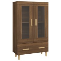 vidaXL Highboard Braun Eichen-Optik 70x31x115 cm...