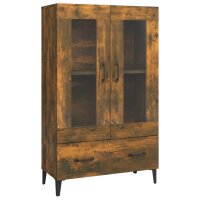 vidaXL Highboard Räuchereiche 70x31x115 cm...