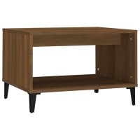vidaXL Couchtisch Braun Eichen-Optik 60x50x40 cm...
