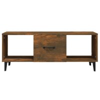 vidaXL Couchtisch R&auml;uchereiche 102x50x40 cm Holzwerkstoff