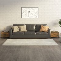 vidaXL Couchtische mit Metallbeinen 2 Stk....