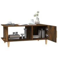 vidaXL Couchtisch R&auml;uchereiche 90x50x40 cm Holzwerkstoff