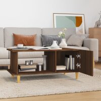 vidaXL Couchtisch Braun Eichen-Optik 90x50x40 cm Holzwerkstoff