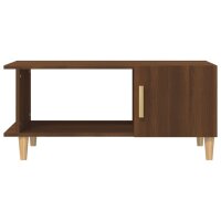 vidaXL Couchtisch Braun Eichen-Optik 90x50x40 cm Holzwerkstoff